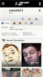 Mobile Screenshot of lemuria13.deviantart.com