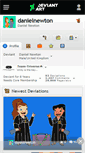 Mobile Screenshot of danielnewton.deviantart.com