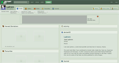 Desktop Screenshot of ladronn.deviantart.com