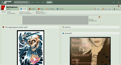 Desktop Screenshot of bettieboner.deviantart.com