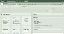 Desktop Screenshot of mi-aioki.deviantart.com