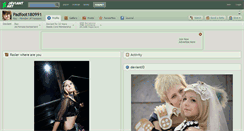 Desktop Screenshot of padfoot180991.deviantart.com