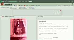 Desktop Screenshot of cheshire-blue.deviantart.com
