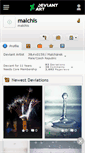 Mobile Screenshot of malchis.deviantart.com