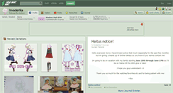 Desktop Screenshot of invaderika.deviantart.com