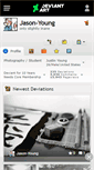 Mobile Screenshot of jason-young.deviantart.com
