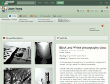 Tablet Screenshot of jason-young.deviantart.com