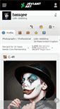 Mobile Screenshot of bassqee.deviantart.com