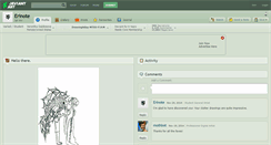 Desktop Screenshot of erinote.deviantart.com