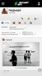 Mobile Screenshot of heypuspo.deviantart.com
