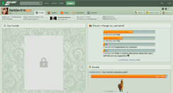 Desktop Screenshot of darkdevil16.deviantart.com