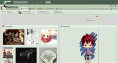 Desktop Screenshot of hizumi-lover.deviantart.com