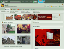 Tablet Screenshot of afmg.deviantart.com