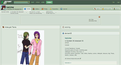 Desktop Screenshot of icelime.deviantart.com