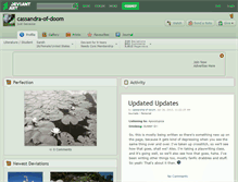 Tablet Screenshot of cassandra-of-doom.deviantart.com