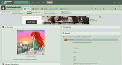 Desktop Screenshot of nekosasukegirl.deviantart.com