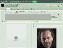 Tablet Screenshot of dreamphotographysyd.deviantart.com