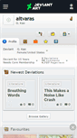 Mobile Screenshot of aitvaras.deviantart.com