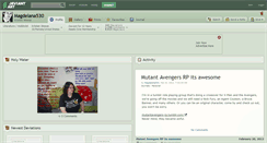 Desktop Screenshot of magdelana530.deviantart.com