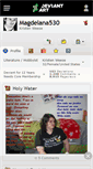 Mobile Screenshot of magdelana530.deviantart.com
