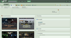 Desktop Screenshot of energy81.deviantart.com
