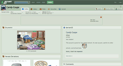 Desktop Screenshot of candy-coupe.deviantart.com