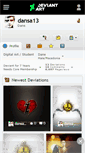 Mobile Screenshot of dansa13.deviantart.com