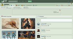 Desktop Screenshot of cakedoer.deviantart.com