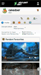 Mobile Screenshot of cakedoer.deviantart.com