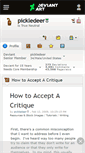 Mobile Screenshot of pickledeer.deviantart.com