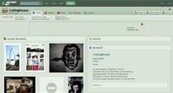 Desktop Screenshot of cuttingmouses.deviantart.com