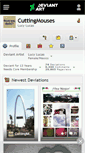 Mobile Screenshot of cuttingmouses.deviantart.com