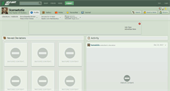 Desktop Screenshot of licensetotie.deviantart.com