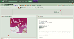 Desktop Screenshot of lyokofanlatina.deviantart.com