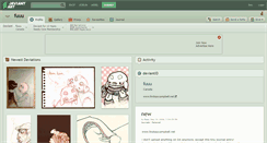 Desktop Screenshot of fuuu.deviantart.com