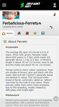Mobile Screenshot of ferbalicious-ferrets.deviantart.com