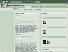 Tablet Screenshot of ferbalicious-ferrets.deviantart.com