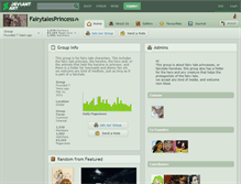 Tablet Screenshot of fairytalesprincess.deviantart.com