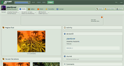 Desktop Screenshot of plantlover.deviantart.com