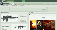 Desktop Screenshot of bijuumaker4.deviantart.com