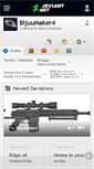 Mobile Screenshot of bijuumaker4.deviantart.com