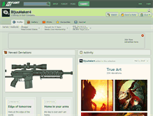 Tablet Screenshot of bijuumaker4.deviantart.com