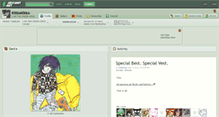 Desktop Screenshot of kittomikko.deviantart.com