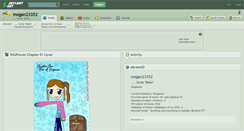 Desktop Screenshot of megan23352.deviantart.com