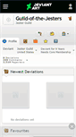 Mobile Screenshot of guild-of-the-jesters.deviantart.com