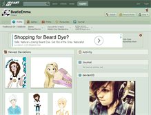 Tablet Screenshot of beatleemma.deviantart.com