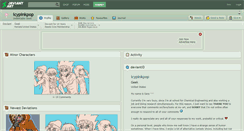Desktop Screenshot of icypinkpop.deviantart.com