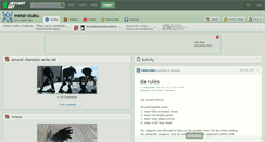 Desktop Screenshot of metal-otaku.deviantart.com