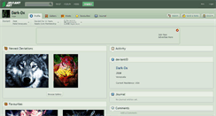 Desktop Screenshot of dark-dx.deviantart.com