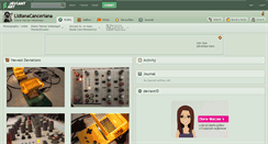 Desktop Screenshot of lidianacanceriana.deviantart.com